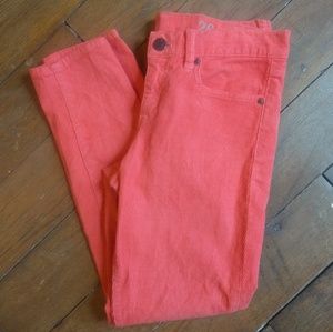 SALE!! J. Crew Toothpick Cords, Neon Pink
